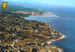 1 AK Spanien / Spain * Blick Auf Die Stadt Dénia - Luftbildaufnahme * - Otros & Sin Clasificación