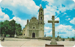 54 - Plaza And Front Of The Tepotzotian Church, México - Mexico