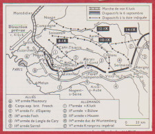 Bataille De La Marne. Première Guerre Mondiale. Larousse 1960. - Historical Documents