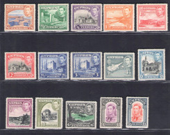 1938-51 Cipro, Stanley Gibbons N. 151/63 - MNH** - Other & Unclassified