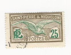 SPM-1922-28 -Goéland - N° 110 Oblitéré - Usados