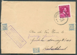 INTERNEERINGSKAMP  TE ST.KRUIS - BRUGGE 1Fr50 LEOPOLD III V Obl. Sc BRUGGE 1 Sur Lettre Du 21-V-1946 Vers Kalmthout (b - Covers & Documents