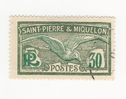 SPM-1922-28 -Goéland - N° 113 Oblitéré - Oblitérés