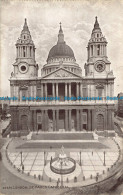 R043487 London. St. Pauls Cathedral. Photochrom. Sepiatone - Autres & Non Classés