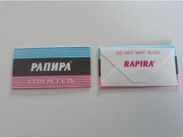 Lame De Rasoir RAPIRA  - Safety Razor Blade Wrapper - Hojas De Afeitar