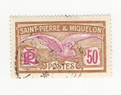 SPM-1922-28 -Goéland - N° 115 Oblitéré - Used Stamps