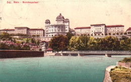 BERN, ARCHITECTURE, PALACE, BRIDGE, SWITZERLAND, POSTCARD - Bern