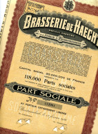 BRASSERIE De HAECHT De 1936 - Agriculture