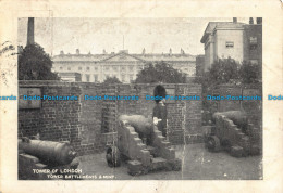 R043921 Tower Of London. Tower Battlements And Mint. 1904 - Autres & Non Classés