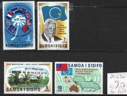 SAMOA 297 à 300 ** Côte 1.50 € - Samoa