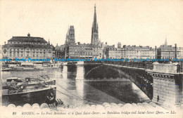 R044799 Rouen. Boieldieu Bridge And Saint Sever Quay. LL. No 28 - World