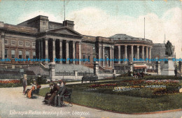 R043930 Library And Picton Reading Room. Liverpool. J. W. B. Commercial - World