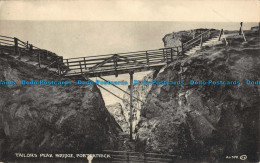 R043522 Tailors Peak Bridge. Portpatrick. Valentine. Bromotype - World