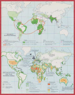 Maladie. Maladies Parasitaires, Réglementation Sanitaire Internationale, Maladies Infectieuses Mondiales. Larousse 1960 - Historische Documenten