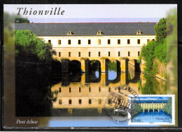 K204 - N° 3952 SUR CP DE THIONVILLE DU 02/10/06 - Commemorative Postmarks