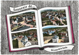 71. Gf. Souvenir De SAINT-LOUP-DE-LA-SALLE. 4 Vues. 115 - Otros & Sin Clasificación