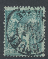 Lot N°83278   N°75, Oblitéré Cachet à Date De ROUEN "SEINE-INFre" - 1876-1898 Sage (Type II)