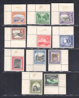 1933 Cipro, Stanley Gibbons N. 133-43 - MNH** - Tutti Angolo Di Foglio - Altri & Non Classificati