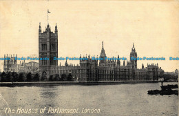 R043956 The Houses Of Parliament. London. Classical - Altri & Non Classificati