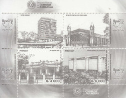 2020 Paraguay Upaep Architecture Souvenir Sheet MNH - Paraguay