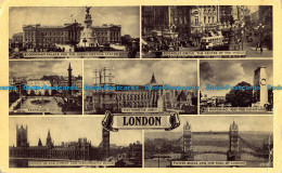 R043961 London. Multi View. 1949 - Autres & Non Classés