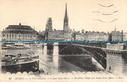 R044841 Rouen. Boieldieu Bridge And Saint Sever Quay. LL. No 28 - World