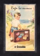 (08/05/24) 38-CPA GRENOBLE - CARTE A SYSTEME DE 10 VUES - Grenoble