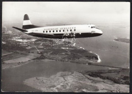 AUSTRIAN AIRLINES OE-LAB FLUGZEUG FOTO ANSICHTSKARTE ABSTEMPELUNGEN 1963 - 1946-....: Moderne