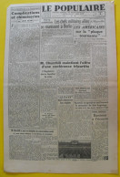 Journal  Le Populaire Du 5 Juin 1945. Guerre Blum Churchill Syrie épuration Nenni Liban - Oorlog 1939-45