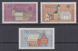 Deutschland Mi.Nr. 969 - 971  Baudenkmäler - Europa  1978 - Nuevos