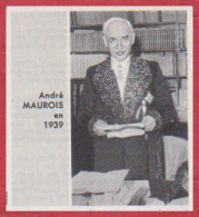 André Maurois En 1939 En Costume D’Académicien. Romancier. Larousse 1960. - Historische Dokumente