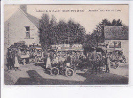 MESNIL-en-THELLE: Voiture De La Maison Ticon Père Et Fils, Marchand Ambulant - Très Bon état - Otros & Sin Clasificación