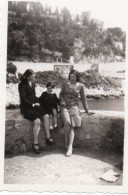 PHOTO ORIGINALE - R  - PHOTO DE FEMMES - NICE - CHATEAU DE L'ANGLAIS - FORMAT 8.8 X 6.5 - Personas Anónimos