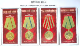 Russie 2014 YVERT N° 7498-7501 MNH ** - Nuevos