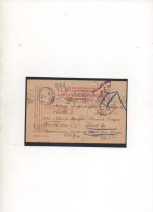 RUSSIE,1916,  PRISONNIER DE GUERRE AUTRICHIEN , 2 CENSURES - Lettres & Documents