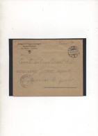 ALLEMAGNE,1916, KRIEG-GEFANGENEN-LAGER, ZITTAU, CENSURE, VIA CROIX-ROUGE SUISSE  - Gevangenenpost