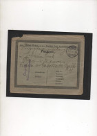 ALLEMAGNE,1917,PRISONNIER DE GUERRE ALLEMAND AU MAROC, ROTES KREUZ BITBURG, CENSURE - Gevangenenpost