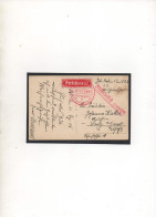 ALLEMAGNE,1916, ERSATZ-SEEBATAILLON N°2, 3 COMPAGNIE, CENSURE - Courriers De Prisonniers
