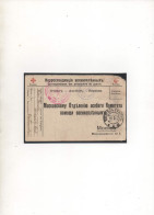 ALLEMAGNE,1917,PRISONNIER DE GUERRE ALLEMAND EN RUSSIE, CROIX-ROUGE, CENSURE - Gevangenenpost