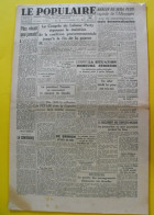 Journal  Le Populaire Du 22 Mai 1945. Guerre Truman De Gaulle Val D'Aoste Schumann Syrie Liban De Brinon épuration - Guerra 1939-45