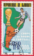 N° Yvert & Tellier 122 - République De Djibouti (Poste Aérienne) (1978) (Oblitéré) - Coupe Du Monde De Football - Gibuti (1977-...)