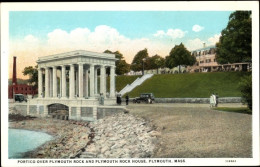 CPA Plymouth Massachusetts USA, Plymouth Rock House - Sonstige & Ohne Zuordnung