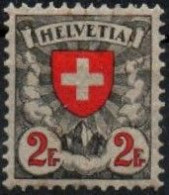 SUISSE ,SCHWEIZ, 1924,  Zu 166,  Mi 197 , YV 211, WAPPENZEICHNUNG, BLASON, Trace De Charnière, - Nuovi