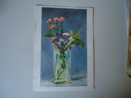MANET  POSTCARDS    PAINTINGS  1962 POSTED GREECE      MORE  PURHASES 10% DISCOUNT - Malerei & Gemälde