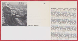 Edouard Alfred Martel. Spéléologue Français. Larousse 1960. - Documenti Storici