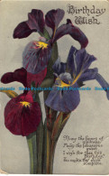 R043848 Greetings. Birthday Wish. Flowers. National. 1919 - World