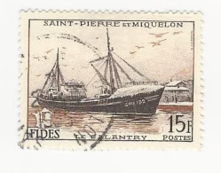 SPM-1956 -FIDES - N° 352 Oblitéré - Used Stamps