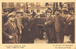 CPA 75 PARIS LES PETITS METIERS DE PARIS LE CAMELOT DU BOULEVARD - Artigianato Di Parigi