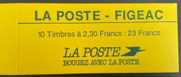 Carnet La Poste - Figeac - Format 125x54 - Modern : 1959-...