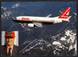 FLUGZEUG LAUDA BOENING 737 - 300 BOB MARLEY 1986 - 1946-....: Modern Tijdperk